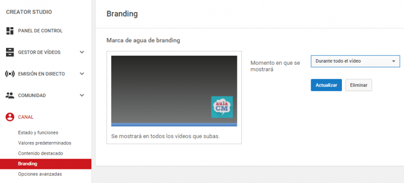 Branding Youtube