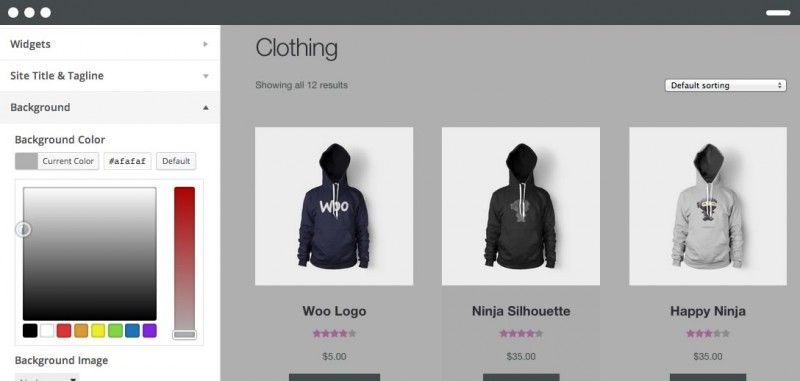 storefront theme wordpress