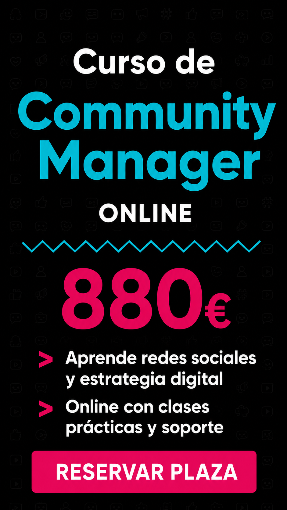 Curso de Community Manager Online