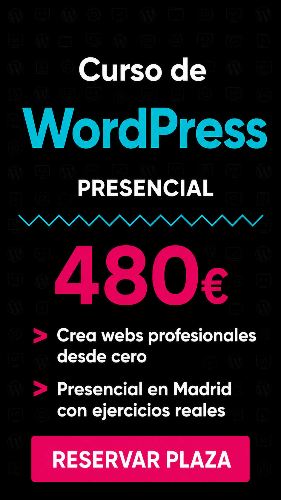 Curso de WordPress Presencial